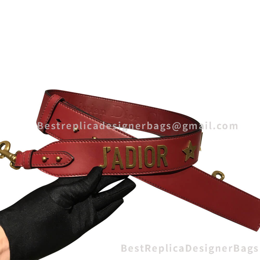 Dior  JADior Shoulder Strap Red